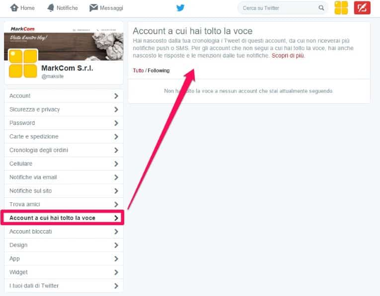 account-tolto-la-voce