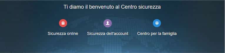 Centro per la sicurezza e protezione della privacy su LinkedIn