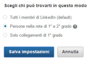 Come proteggere numero telefono privacy LinkedIn